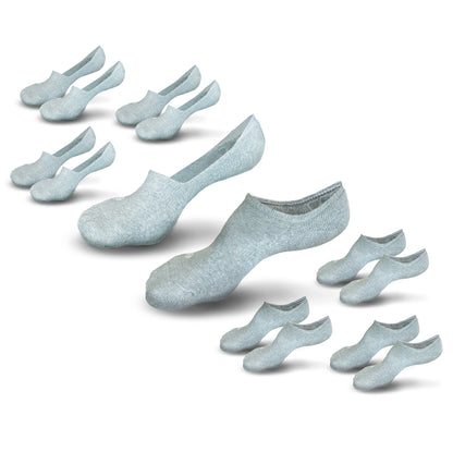 Skinnys No-Show Starter 6-Pack || Super-Thick Socks in Dual Styles